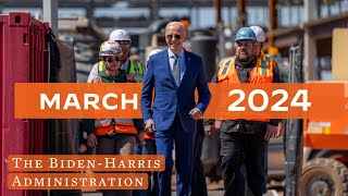 A look back at March 2024 at the Biden-Harris White House.