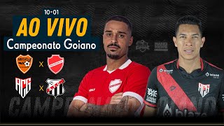 ABECAT x Vila Nova e  Atlético - Go x Anápolis - AO VIVO - Campeonato Goianno - 10/01/2026