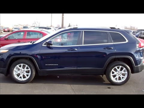 2016 JEEP CHEROKEE LATITUDE FWD V6 COLD WEATHER TRUE BLUE WALK AROUND REVIEW SOLD! 6J209A SUMMITAUTO