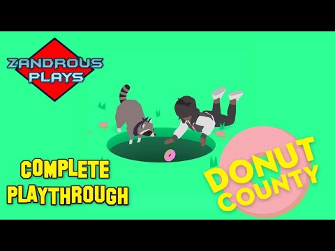 Zandrous Plays - Donut County [Complete Playthrough]