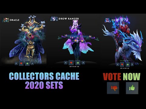 Dota 2 collectors cache | The international 10 collectors cache voting preview
