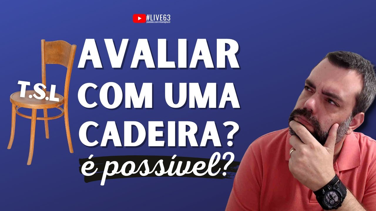 Teste de Sentar e Levantar (TSL): como utilizo em minha prática clínica | #Live 63