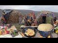 African Village Rainy Morning Routine Cooking Delicious Breakfast With Turkana 6 House Wives Of 1