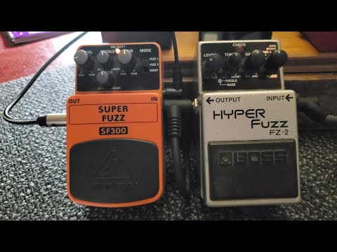 Boss FZ2 hyper fuzz Vs Behringer  SF300 super fuzz (is it worth the money?)