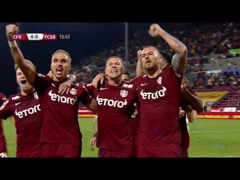 GOOOL! CFR Cluj – FCSB 4-0. Alibec a marcat din penalty