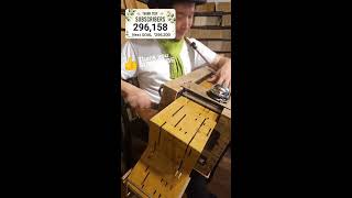 Download lagu NEXT GOAL「296,000」🔥 StreetOrgan MUSIC LIVE🎩🌀♪　Hand made Instrument & Music Card mp3