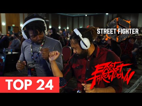 Top 24 SF6 ECT 2023 (iDom, Semiij, Naji, Coach Steve) - East Coast Throwdown Street Fighter 6