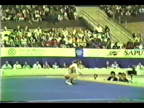 2nd T ROM Ecaterina Szabo FX - 1985 World Gymnastics Championships 9.900