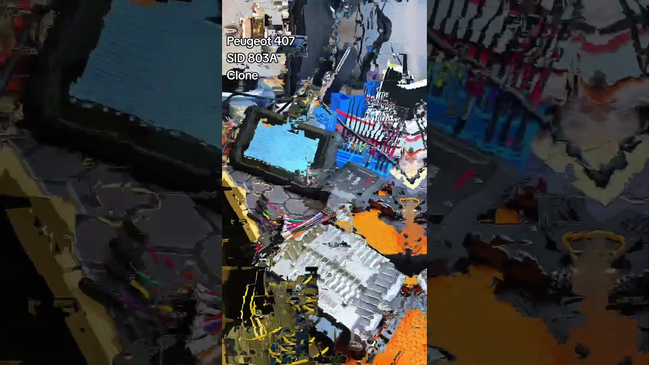 Peugeot 407 Sid 803A Ecu Clone