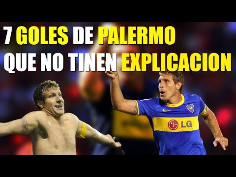 7 GOLES INCREÍBLES de MARTÍN PALERMO que NO tienen EXPLICACION
