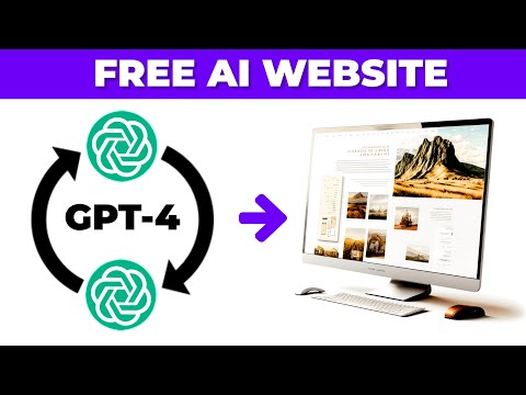 HOW To Make a WEBSITE With AI For FREE [AI Website]