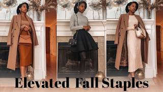 Affordable Luxury For Your Closet - Fall Staples