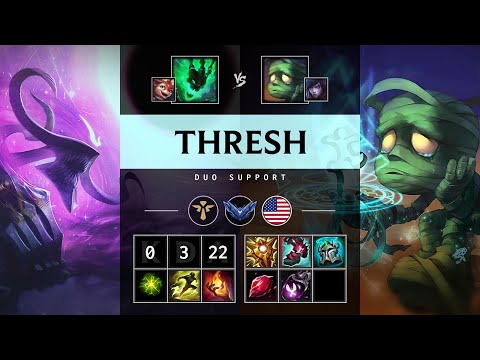 Thresh Support vs Amumu - NA Diamond Patch 25.13