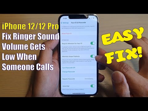 iPhone 12/12 Pro: Fix Ringer Sound Volume Gets Low on Incoming Calls - Easy Fix!!!