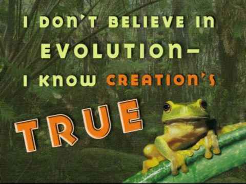 "I Don't Believe in Evolution" BUDDY DAVIS Sing-Along Video