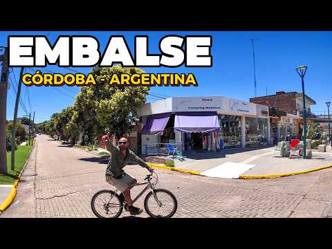 【4K】ASI es la Ciudad de EMBALSE - CORDOBA | Verano, Relax y Playa