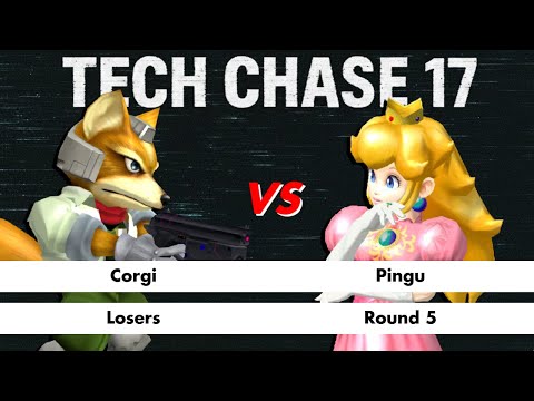 Tech Chase 17 Losers R5: Corgi (Fox) Vs. Pingu (Peach)