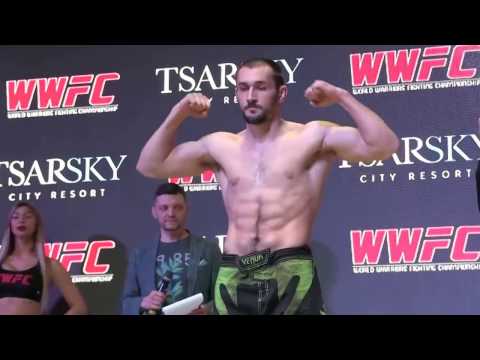 WWFC CAGE ENCOUNTER 6 Weigh-in Ceremony