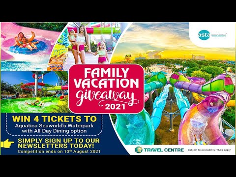 Family Vacation Giveaway | Travel Centre USA