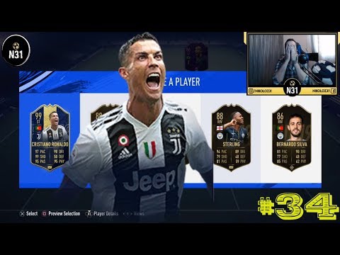 FIFA 19 FUT DRAFT #34 TOTY RONALDO 99