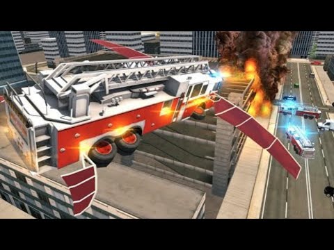 Fire Truck Flying Car