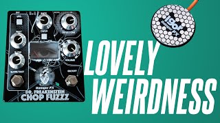 Video thumbnail for The weirdest fuzz I ever tried. Rainger FX Dr. Freakenstein Chop Fuzz! by Sasha Ivantic