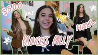 $500 PRINCESS POLLY WINTER CLOTHING HAUL AND TRY ON