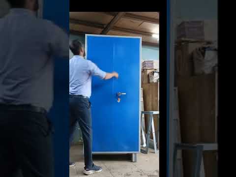 Laxmi kapat metal residential 3 door cupboard, size/dimensio...