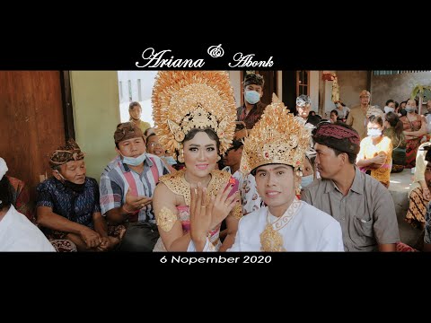 Wedding Ariana & Abonk (lagu Pasangan Sujati - Mang Nanik)