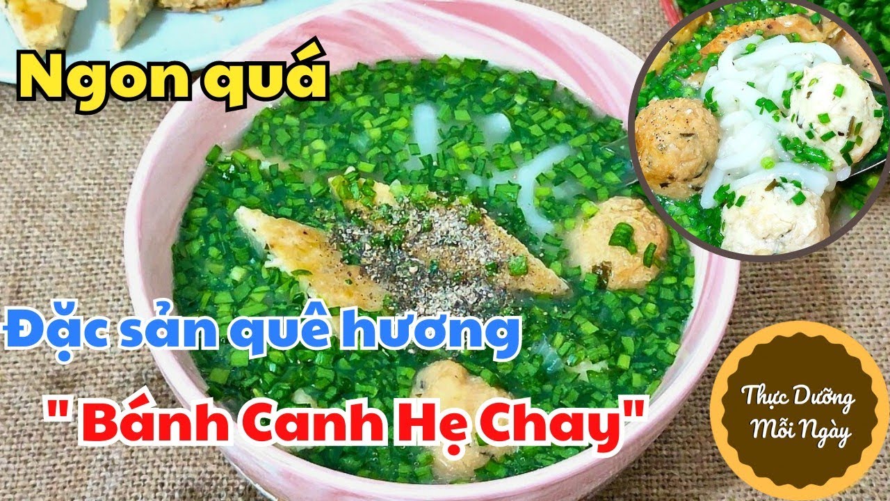 Nấu Bánh Canh Chay
