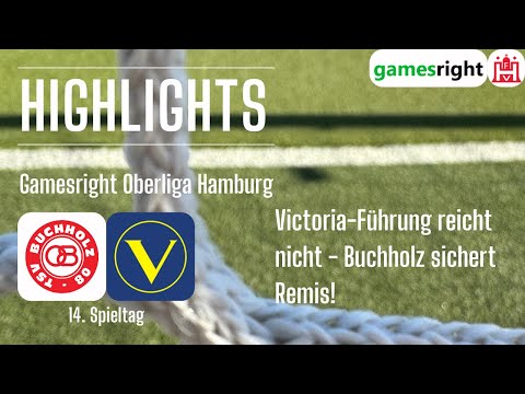 14. Spieltag Gamesright Oberliga Hamburg Highlights TSV Buchholz - SC Victoria