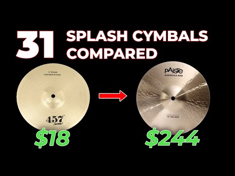 The Ultimate Splash Cymbal Buyer's Guide | $18 - $244