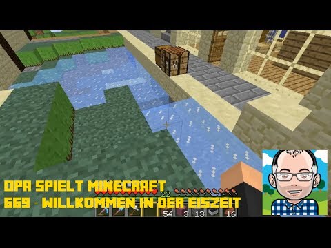 Opa spielt Minecraft 669 -- Willkommen in der Eiszeit