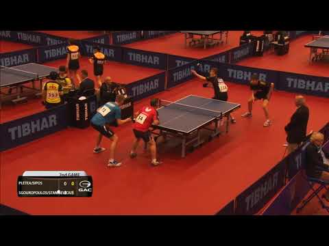 PLETEA/SIPOS (ROU) 3-2 SGOUROPOULOS (GRE)/STANKEVICIUS (LTU) (2018 POL J&C JBD QF)