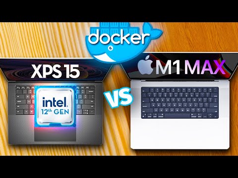 M1 Max vs Intel Core i9 Docker Race 🏁 | XPS 15 2022