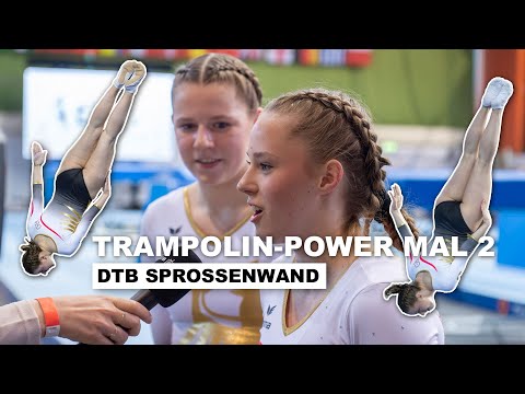 Trampolinturnerinnen Aurelia Eislöffel und Maya Möller | SPROSSENWAND