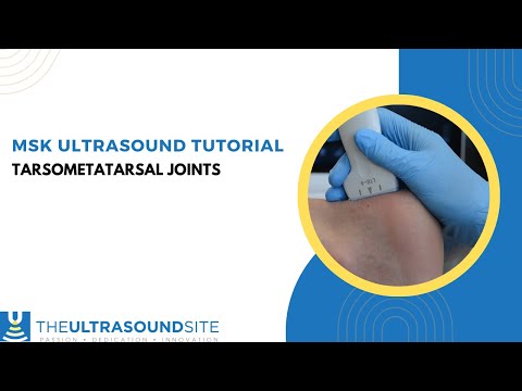 How to evaluate the Tarsometatarsal joints in the foot with ultrasound