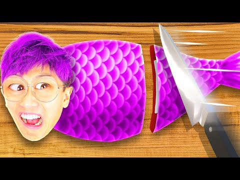 NOOB vs PRO vs HACKER In TO-FU OH! SUSHI!? (ALL LEVELS!)