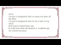 Dionysos - Longboard Train Lyrics