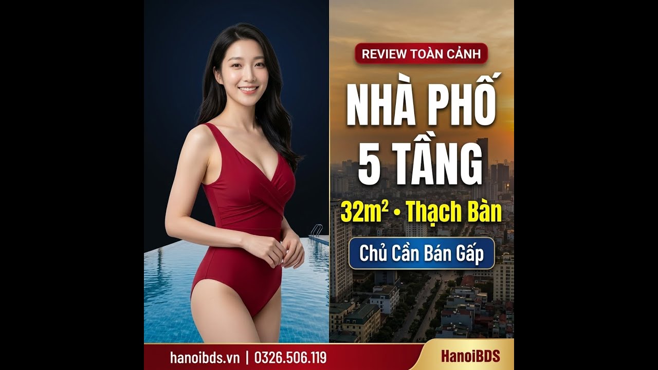 Bán Nhà Phố 5 Tầng Thạch Bàn 32m²: Cầu Thang Xoắn Nghệ Thuật | HanoiBDS.vn