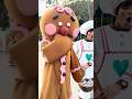 She Ate A Gingerbread Cookie In Front Of The Gingerbread Man At Disney Shorts Disney