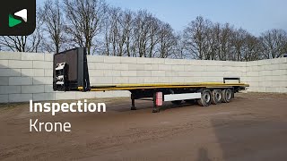 Semi-remorque plateforme Krone SD Select 3 axles Lifting Axle | Image 4 - Autoline