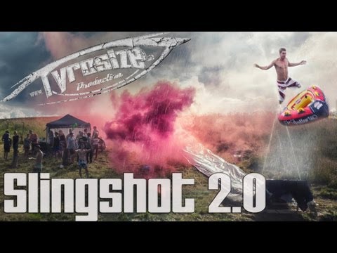Human Slingshot Party Slip ´n Slide 2.0 - Tomorrowland Style