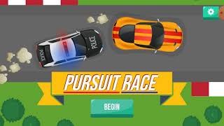8  Racing cars VS. The chasing Police car | Pursuit Race by Scorenga.com