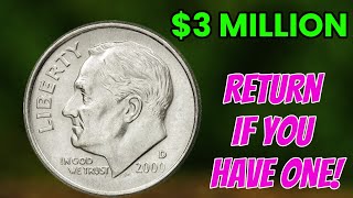 2000 D Dime Worth BIG MONEY  Rare One Dime Coin You Should Check
