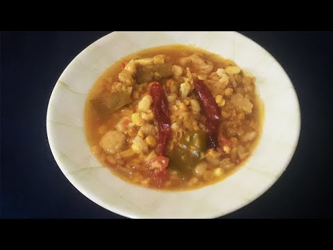 Cauliflower Split Chickpea Stew/Dinner Recipes/Cauliflower Recipe/Chickpea Recipes/Beans Recipe 1190