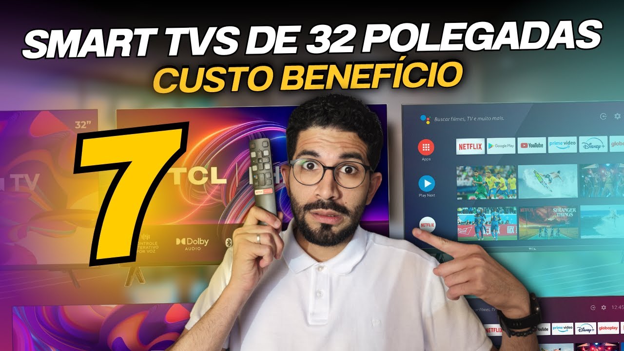 Qual Melhor TV 32 Polegadas Smart de 2024? | As 7 Melhores Televisão 32 Polegadas | QUAL TV COMPRAR