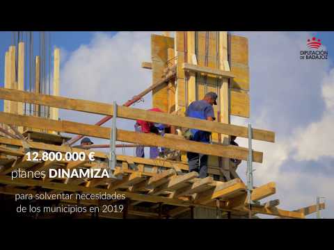 Video: Presupuestos 2019 | Diputación de Badajoz (empleo, servicio