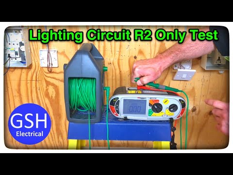 How to Test Continuity of the CPC for a Lighting Circuit Sometimes Called the R2 Test