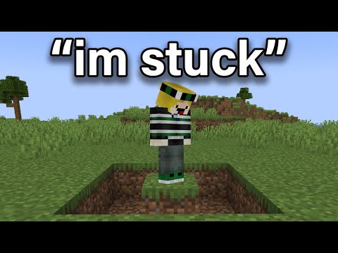 Minecraft if players were TERRIBLE